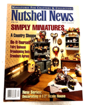 Nutshell News Miniatures for Crafters &amp; Collectors April 1996 80 pages - £3.95 GBP