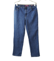 Gloria Vanderbilt Amanda Jeans Womens Size 14 Medium Wash High Rise Cott... - $16.83