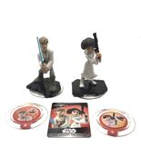 Disney&#39;s Infinity Han Solo and Chewbacca Figures &amp; 2 Cards - $17.95