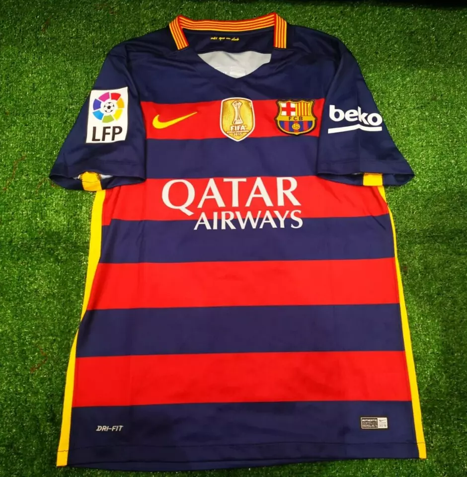 Tres AMIGOS Messi, Neymar Jr & Suarez (MSN) SIGNED Barcelona Shirt