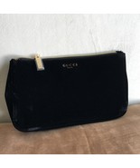 New GUCCI Beauty Large Black Cosmetic Makeup Bag Pouch VIP Gift 9.5x5.5x... - $29.50