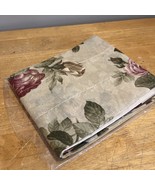 Vintage JC Penney Blouson Valance 84x18” Floral Cabbage Rose Classic Tra... - $33.94 CAD
