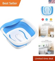 Soothing Vibrating Foot Spa: Collapsible Design with Heated Massage Tech... - $1,518.09 MXN