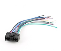 Xtenzi Radio Wire Harness For Sony Car Sterio Power Plug 16 Pin CDX MDX MEX XR - £7.88 GBP