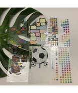 Vintage y2k Sticktopotamus Stickers Lot Clear Backing Halloween Hearts S... - $244.42 MXN
