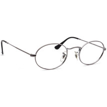 Ray-Ban Eyeglasses RB 3547V 2502 Polished Gunmetal Oval Metal Frame 48[]... - £79.92 GBP