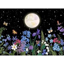 Tapestry Wall Hanging Colorful Moon Flowers Wall 5 ft x 4 ft Home Decor - £14.09 GBP