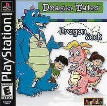 Dragon Tales Dragon Seek New Sealed Playstation 1/ Case Cracked And Plastic Rip - $9.89