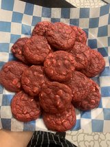 Half Dozen Gourmet Red Velvet Cookie  - $17.00