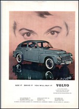1959 Volvo Automobile Car PRINT AD BX4 - $105.01 MXN
