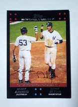 2007 Topps Derek Jeter , Bobby Abreu New York Yankees #327 - £2.37 GBP