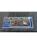 K-Line Train O Gauge K-6415 CNJ Boxcar W/ Original Box - $33.94 CAD