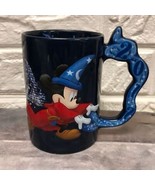 DISNEY Disneyland Mickey Mouse sorcerer&#39;s apprentice  MUG  COFFEE CUP 3D... - $537.10 MXN
