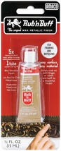 Rub n Buff Metallic Wax Finish .5oz-European Gold (Pack of 3) - $73.49