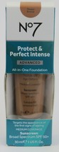 No7 Protect &amp; Perfect Intense Advanced All-In-One Foundation Deeply Bron... - $13.85