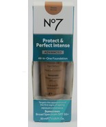 No7 Protect &amp; Perfect Intense Advanced All-In-One Foundation Deeply Bron... - £10.90 GBP