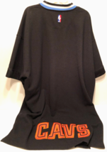 Cleveland Cavaliers Vintage Nba 80s 90s Black Pullover Shooting Shirt Warmup 4XL - £97.56 GBP