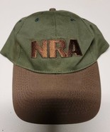 NRA Brown &amp; Green Baseball Cap Hat Adjustable - £9.47 GBP