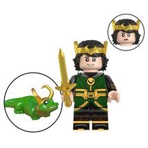 Kid Loki Marvel Super Heroes Minifigures Building Toy - £3.53 GBP