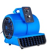 VEVOR Floor Blower, 1/2 HP, 2600 CFM Air Mover for Drying and Cooling, P... - $349.73 CAD
