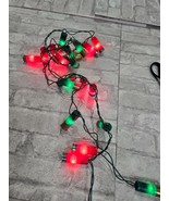 Real Shotgun Shells Christmas Lights Red Green Indoor Outdoor Use 10 Lig... - $27.39 CAD