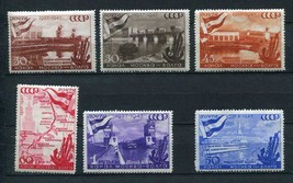 Russia/USSR 1947 Sc 1147-2 Mi 1131-6 MNH(MH-50 kop) Moscow Volga Canal  r1307s - £19.78 GBP