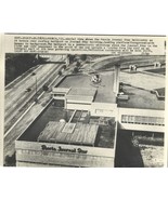 1963 UPI Telephoto-Peoria Journal Star Newspaper Helicopter-Journalism M... - $8.00