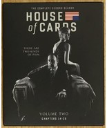 DVD TV Series 2nd Season Volume Two HOUSE OF CARDS Chapter 14-26 Kevin S... - $10.83