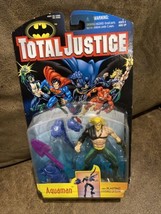 Vintage 1996 Kenner Batman Total Justice JLA  Aquaman Action Figure Seal... - $9.90
