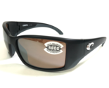 Costa Sunglasses Blackfin BL 11 Matte Black Wrap Gray 580G Polarized Lenses - £149.30 GBP