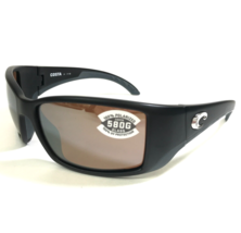 Costa Sunglasses Blackfin BL 11 Matte Black Wrap Gray 580G Polarized Lenses - £149.34 GBP