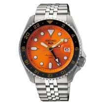 Seiko 5 Sports Style GMT Model Automatic Mechanical Limited Edition Wristwatch,  - £332.34 GBP