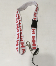 Canadian red leaf maple flag print lanyard key holder travel souvenir - €17,15 EUR