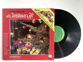 Ronco Presents a Christmas Gift (1974) Vinyl LP + Pop-up Manger • Johnny Cash ++ - £29.79 GBP