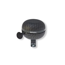 Basil Unisex Noir Bicycle Bell, Black Metallic  - $48.00