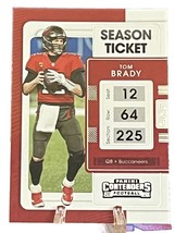 Tom Brady 2021 Panini Contenders Season Ticket #91 Get The GOAT super Bowls HOF - £3.92 GBP