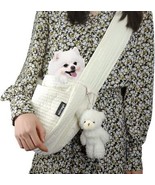 Small Dog Carrier Sling for Small Dogs Puppy Cat Big Pouch Safety Leash ... - $39.68