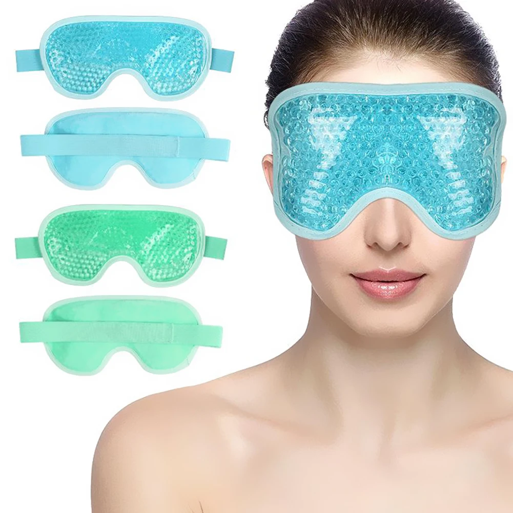 PVC Cold Eye Pack Anti Insomnia Ice Cool Compress Eye Pack Multifunctional - £8.16 GBP+