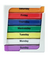 JFA Medical Weekly Stackable Pill Box - 7 Days 28 Compartments - $149.17 MXN