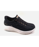 Skechers 150413 Black/Rose Gold Slip-Ins Contour Foam  Sneaker - $94.99