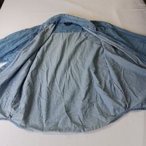 OXER RN#98891 Men's Cotton Long Sleeve Button-Down Denim Skirt Size Medium image 9