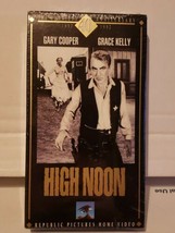 VHS: HIGH NOON...GARY COOPER-GRACE KELLY...40th ANNIVERSARY EDITION BRAN... - £23.73 GBP