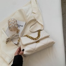 Crossbody Bags for Women Trend Vintage Designer Female Leather Quilted Bag Femal - £29.66 GBP