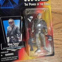 Kenner Star Wars HAN SOLO in HOTH GEAR Power Of The Force 3.75” Figure 1995 - £3.48 GBP
