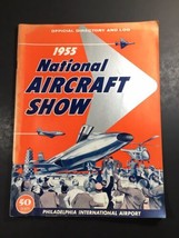 1955 Official Directory and Log &quot;National Aircraft Show&quot; Philadelphia *  - £19.29 GBP