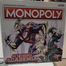 Monopoly My Hero Academia Board Game COMPLETE - $15.00