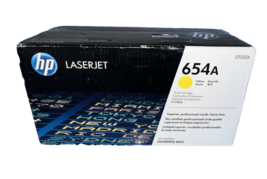 HP 654A (CF332A) Yellow Toner Cartridge~ New/Sealed - $152.00