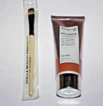 The Creme Shop Cc Creme Full Coverage Age Defense #160 Tan + Brush Sealed - $12.34