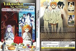 Anime Dvd~English Dubbed~Yakusoku No Neverland Season 1+2(1-23End+Live Action) - £21.69 GBP