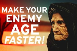 AGING REVENGE SPELL! MAKE THEIR LOOKS DECLINE! THEY WILL SUFFER! INTENSE... - $119.99